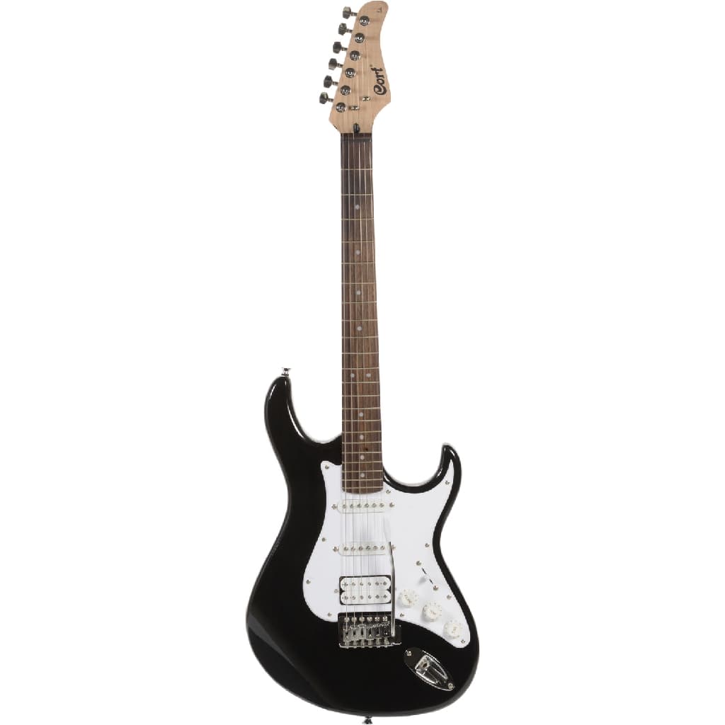 *Cort G110 BK Black 6-String Electric Guitar with Bag - Reco Music Malaysia