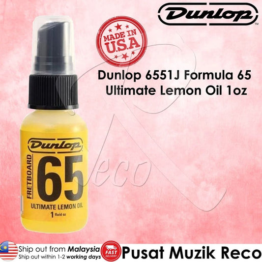 *Jim Dunlop 6551J Fretboard 65 Ultimate Lemon Oil - Reco Music Malaysia
