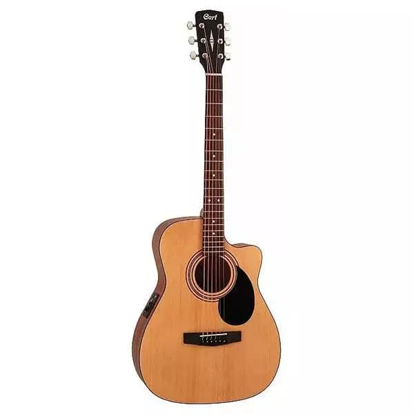 *Cort AF515CE Standard Series 6-String Acoustic Guitar with Bag - Reco Music Malaysia