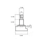 *Gotoh A500K Audio Linear Guitar Tone Volume 500K MINI Pot Pots Potentiometer - Reco Music Malaysia
