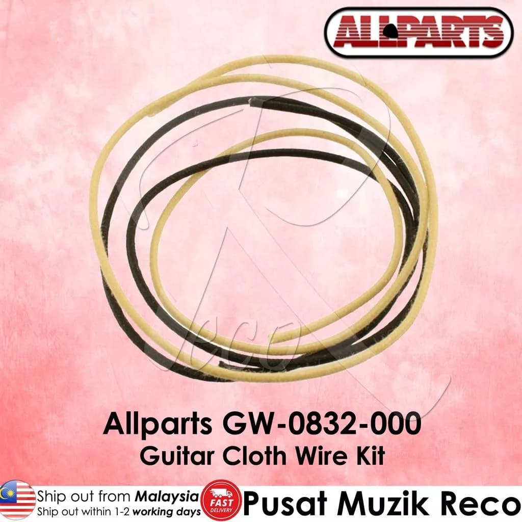 *AllParts GW-0832-000 Cloth Wire Kit - Reco Music Malaysia