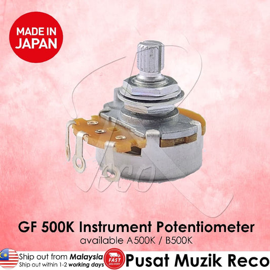 *Gotoh A500K Audio Linear Guitar Tone Volume 500K MINI Pot Pots Potentiometer - Reco Music Malaysia