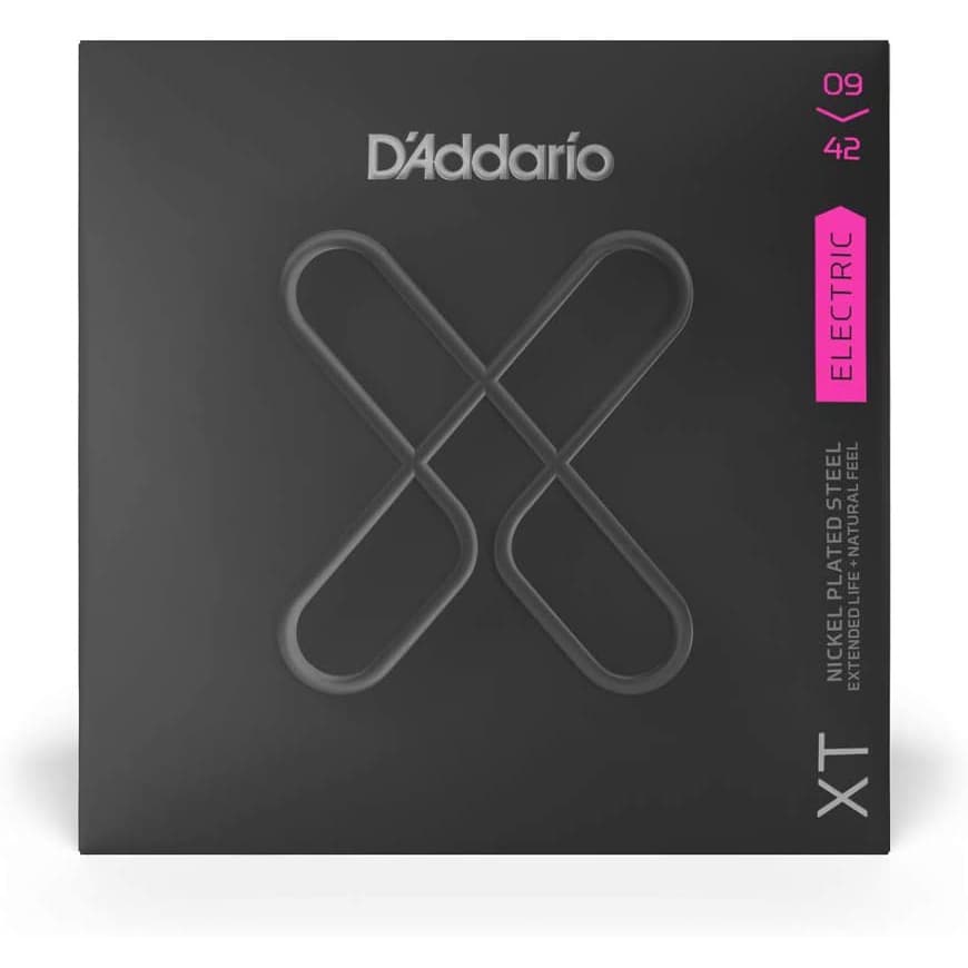 *D'Addario XTE0942 XT Nickel Coated Electric Guitar String Super Light - Reco Music Malaysia