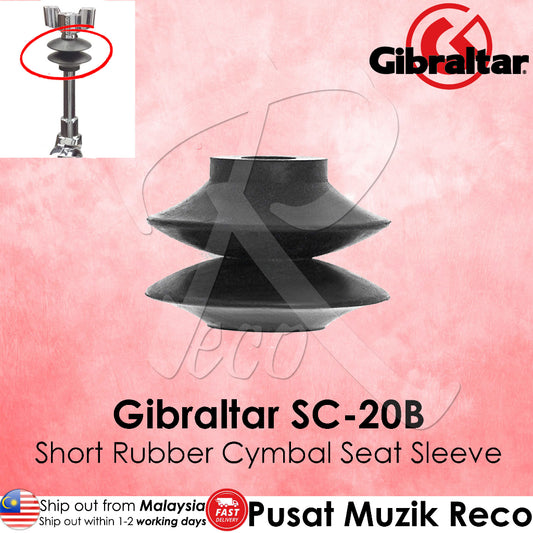 Gibraltar SC-20B Gib Rubber Cymbal Seat Short Post - Reco Music Malaysia