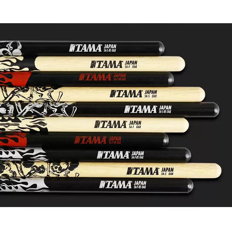 Tama 5A-S Sticks Of Doom Rhythmic Fire Oak 5A Drumsticks - Reco Music Malaysia