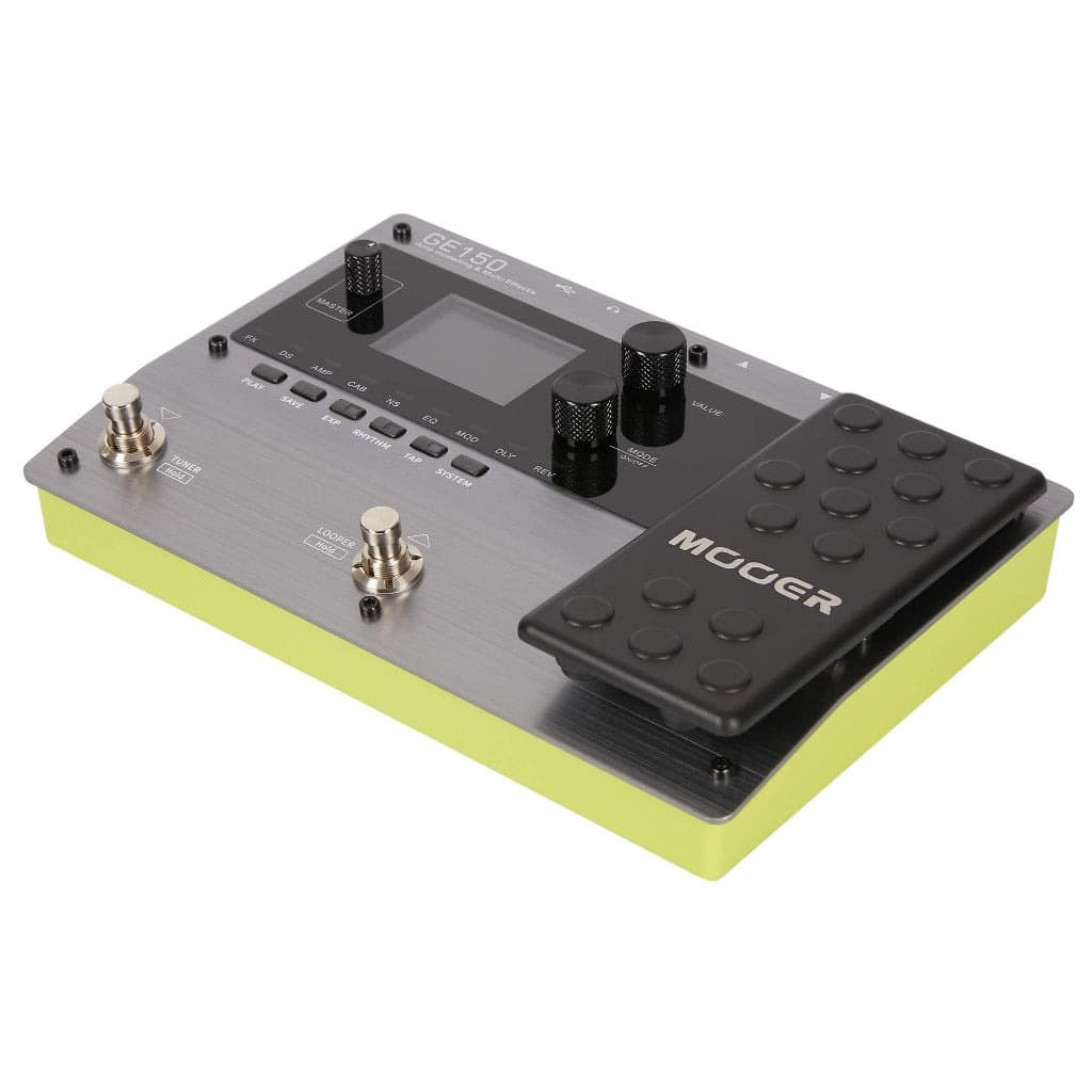 *Mooer GE150 Amp Modelling & Multi Effects Pedal(GE-150 / GE 150) - Reco Music Malaysia