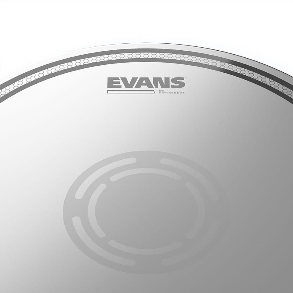 *Evans B13ECSRD EC Reverse Dot 13" Snare Drum Head - Reco Music Malaysia