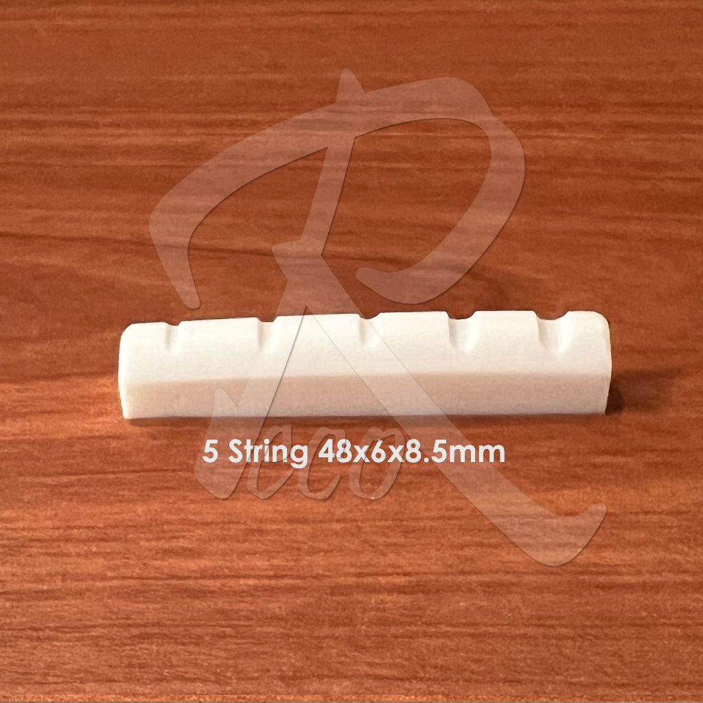 RM 4 STRING 5 STRING Electric BASS Guitar Top BONE Nut