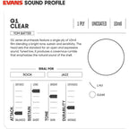 *Evans ETP-G1CLR-S G1 Clear Tom Pack (12" 13" 16") - Standard - Reco Music Malaysia