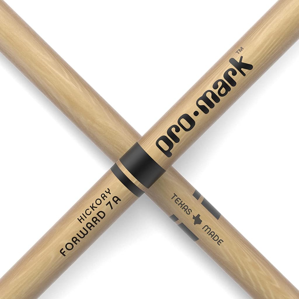 *Promark TX7AW Classic Forward 7A Hickory Drumstick, Oval Wood Tip - Reco Music Malaysia