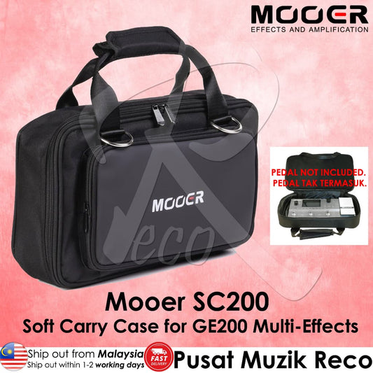 *Mooer SC200 Soft Carry Case Bag For GE200 - Reco Music Malaysia