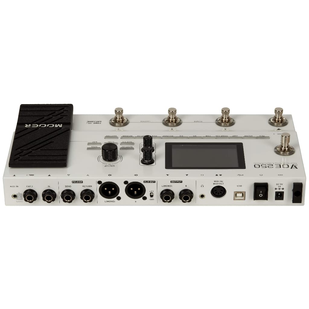 *Mooer GE250 Guitar Amp Modelling and Multi Effects Pedal (GE 250/ GE-250) - Reco Music Malaysia