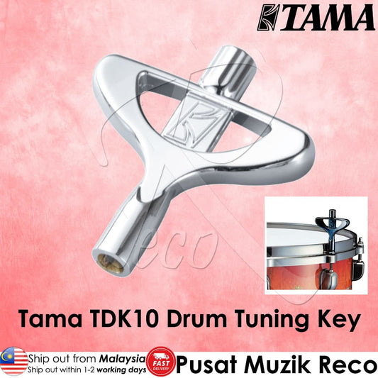 *Tama TDK10 Chrome Standard Drum Key - Reco Music Malaysia