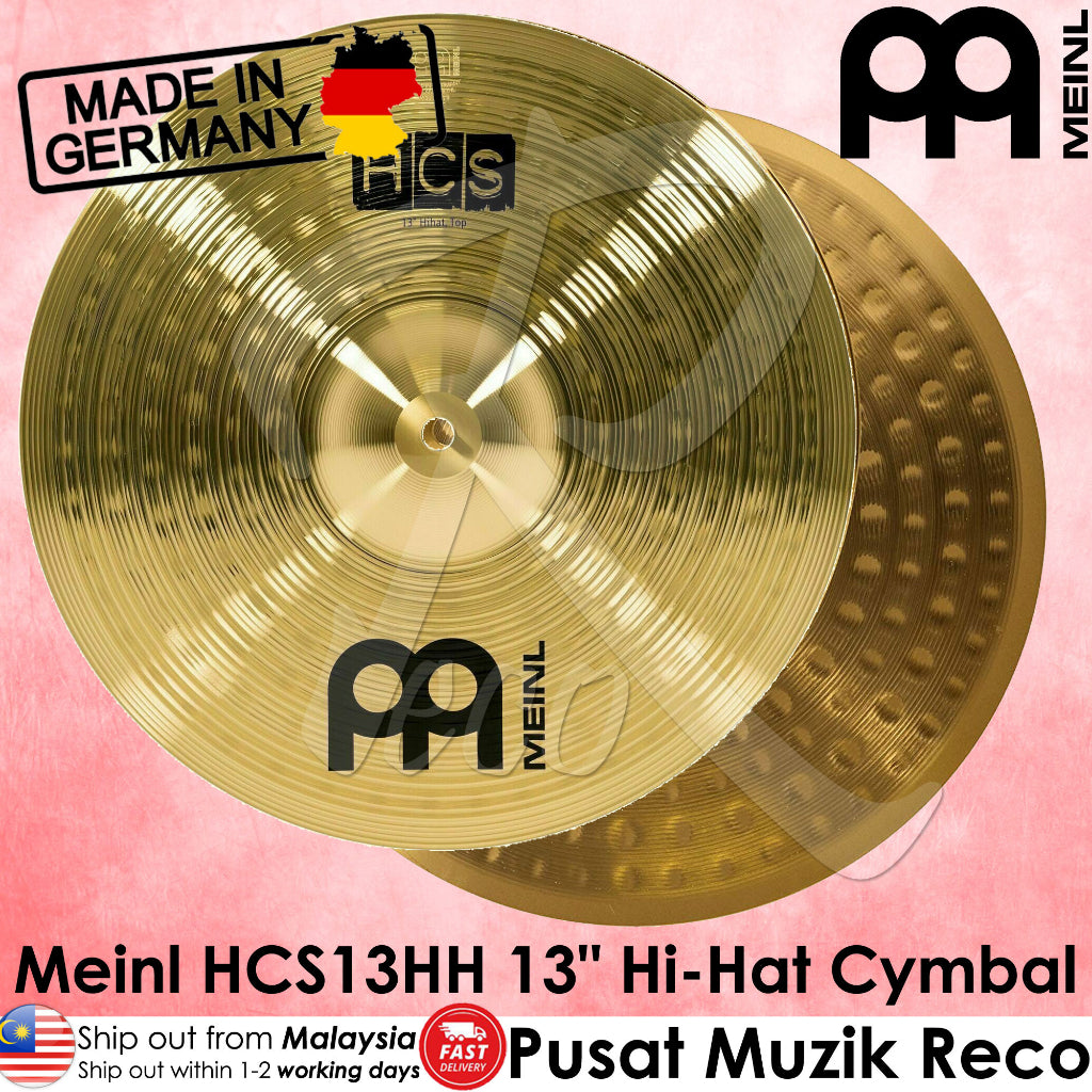 Meinl HCS13H 13" HCS Hihat - Reco Music Malaysia