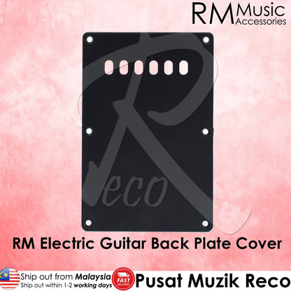 RM RBP5 Electric Guitar 3 Ply Pickguard Tremolo Cavity Back Plate Cover