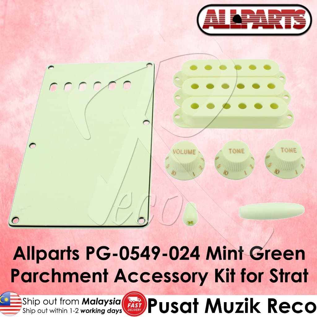 *Allparts PG-0549-024 Accessory Kit For Stratocaster - Reco Music Malaysia