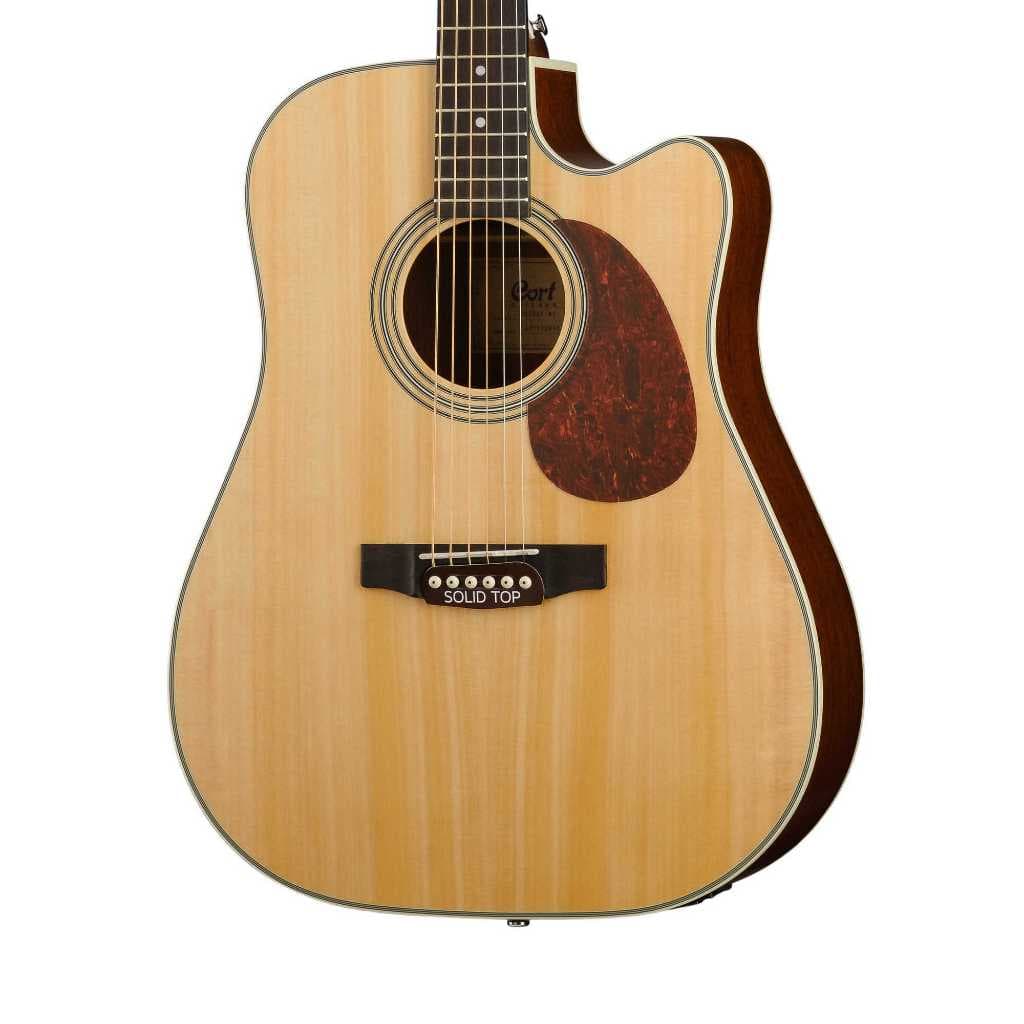 *Cort MR600F Solid Top Acoustic Guitar With Gigbag - Reco Music Malaysia