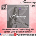 Harmony HE04 Nickel Electric Guitar Strings, Medium, 10/52 - Reco Music Malaysia