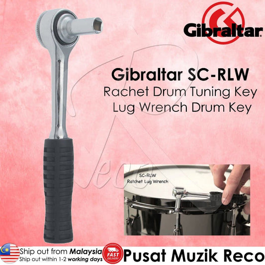 *Gibraltar SC-RLW Rachet Drum Tuning Lug Wrench - Reco Music Malaysia