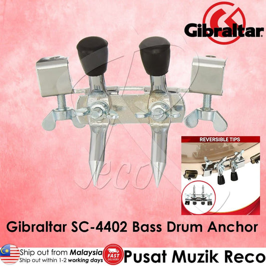 *Gibraltar SC-4402 Hoop Mounted Bass Drum Anchor - Reco Music Malaysia