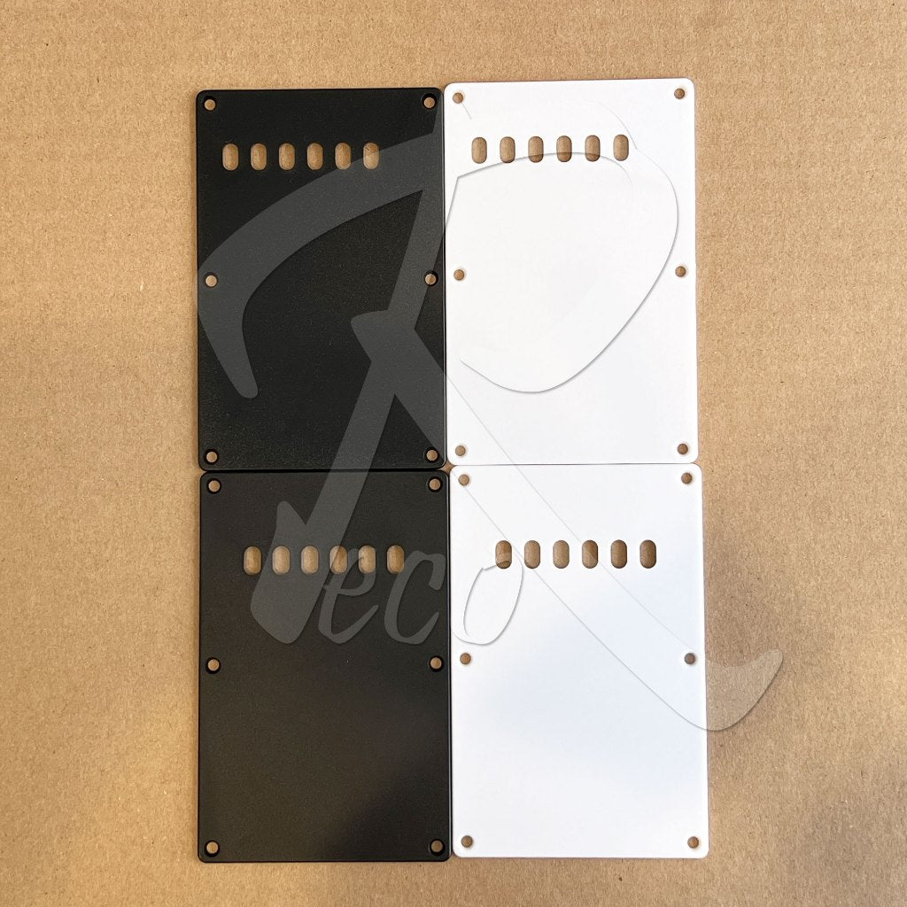 RM RBP5 Electric Guitar 3 Ply Pickguard Tremolo Cavity Back Plate Cover