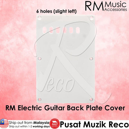 RM RBP5 Electric Guitar 3 Ply Pickguard Tremolo Cavity Back Plate Cover