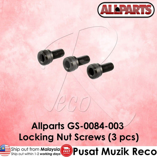 Allparts GS 0084-003 Locking Nut Screw Set - Reco Music Malaysia