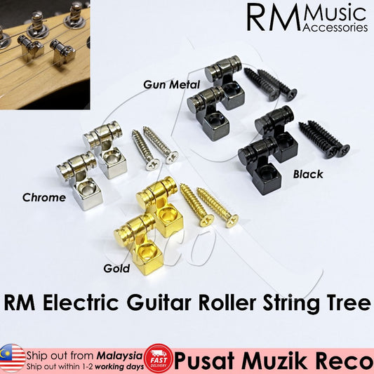 RM GF0698 Electric Guitar Roller String Guide Roller String Tree Roller String Retainer - Reco Music Malaysia