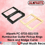 *Allparts PC-0733-028 Cream Humbucking Guitar Pickup Ring Set - Reco Music Malaysia