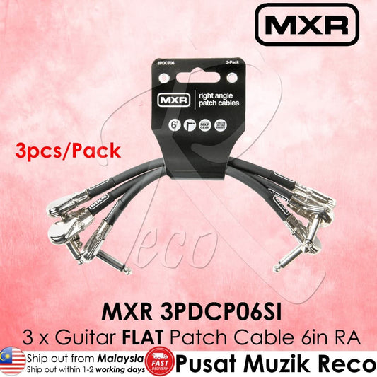 *Jim Dunlop MXR 3PDCP06 6" Patch Cable - Reco Music Malaysia