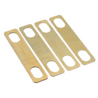 RM GM6329 4x Guitar Neck Shims Brass, 2x .2mm, 1x .5mm, 1x 1mm - Reco Music Malaysia