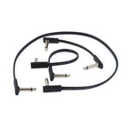 *Warwick RockBoard Flat Patch Cable, Black, 5cm - Reco Music Malaysia