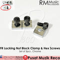 RM GM1856 Electric Guitar FR Locking Nut Block Clamp & Hex Screws Double Locking Bridge Screw - Reco Music Malaysia