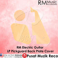 RM RLP100 3pcs Electric Guitar LP Pickguard Cavity Cover Switch Cover Black