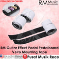 2pcs RM Guitar Effects Pedal Board Mounting Tape Hook And Loop Pedalboard 5cmx1M Strong Adhesive - Reco Music Malaysia