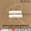 RM Acoustic Guitar Bone Nut & Saddle – Multiple Sizes