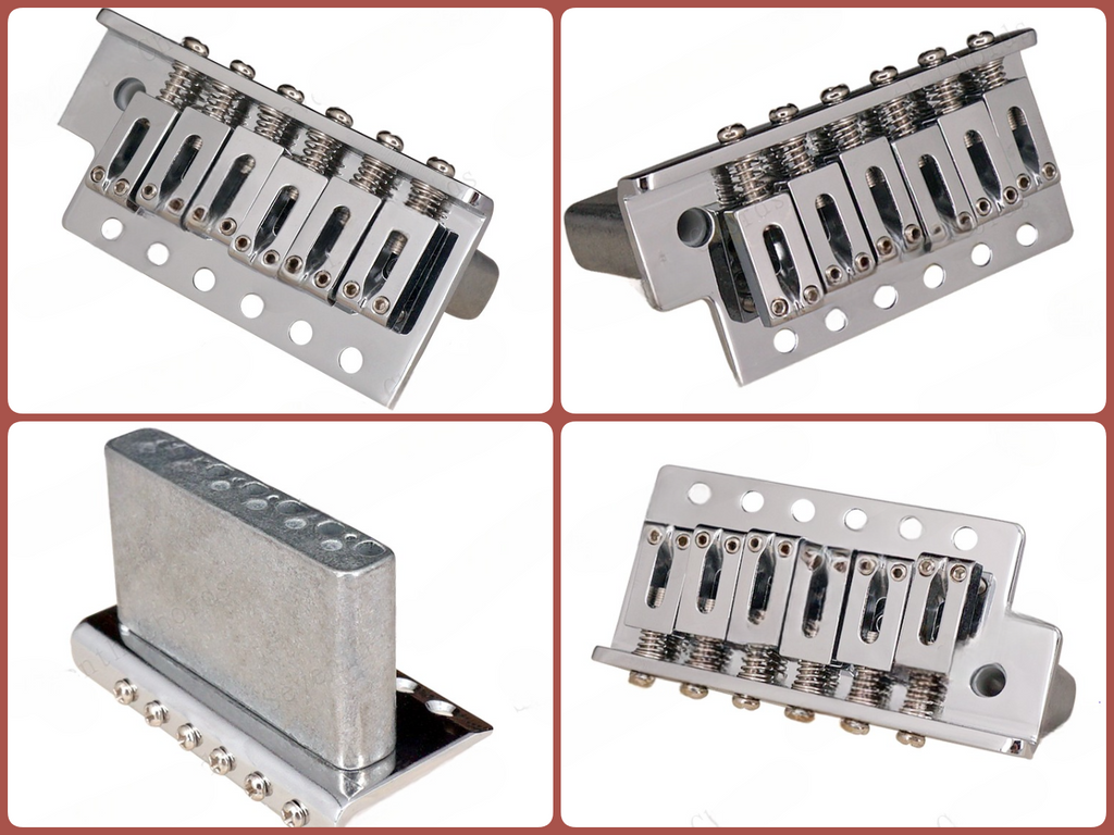 RM RTB80 Electric Guitar THICK BLOCK Tremolo Bridge System Set