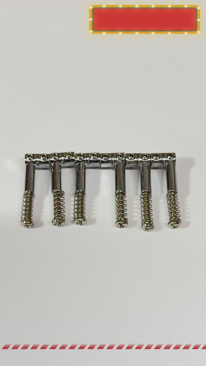 Allparts BP-2315-010 L Shaped Bridge Saddles Electric Guitar Saddle - Reco Music Malaysia