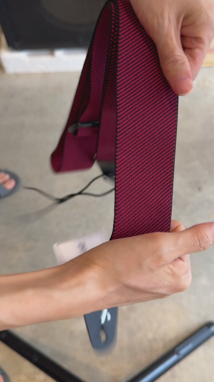 Fender WeighLess Comfort Elastic Guitar Strap Tweed