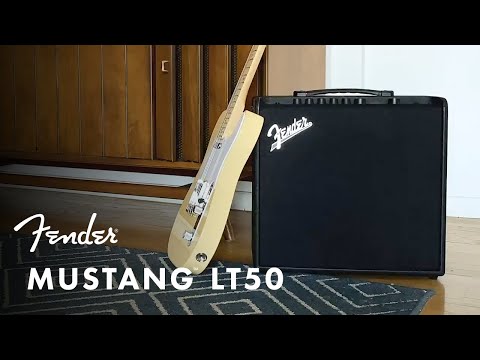 Fender 2311200000 Mustang LT50 Guitar Combo Amplifier 50W 1x12", 230V UK - Reco Music Malaysia