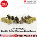 Gotoh SD90N/SL 3+3 Vintage Electric Guitar Machine Head Tuners - Reco Music Malaysia