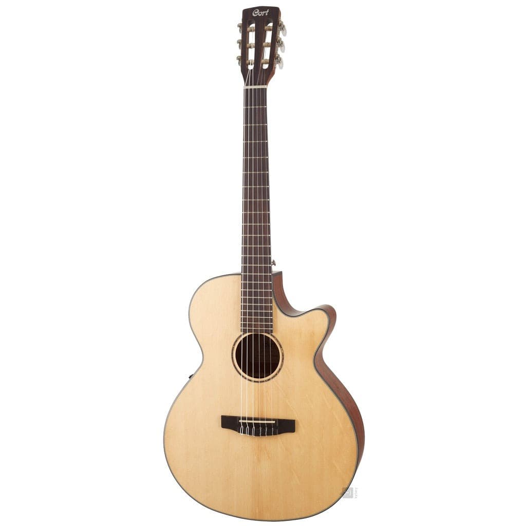 *Cort CEC3 Classical Guitar With Bag, Natural - Reco Music Malaysia