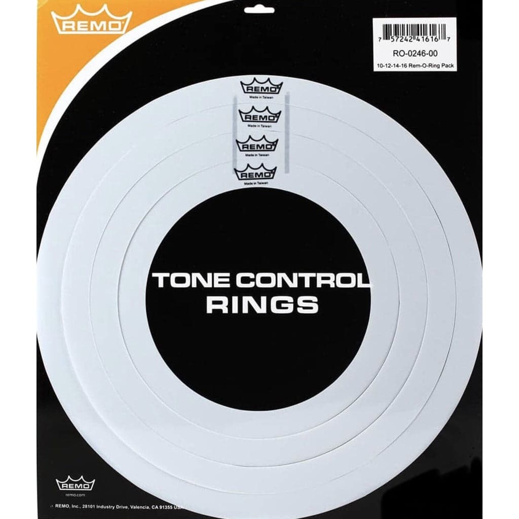 *Remo RO-2346-00 Tone Control Rings - 12", 13", 14", 16" - Reco Music Malaysia