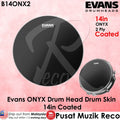 *Evans B14ONX2 ONYX FROSTED 14" Drumhead - Reco Music Malaysia