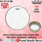 *Remo SA-0114-00 Ambassador Snare-Side Drumhead - 14" - Reco Music Malaysia