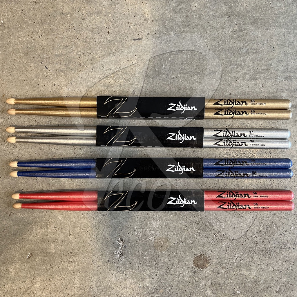 Zildjian Z5ACS Chroma Series 5A Drumsticks, Chroma Silver - Reco Music Malaysia