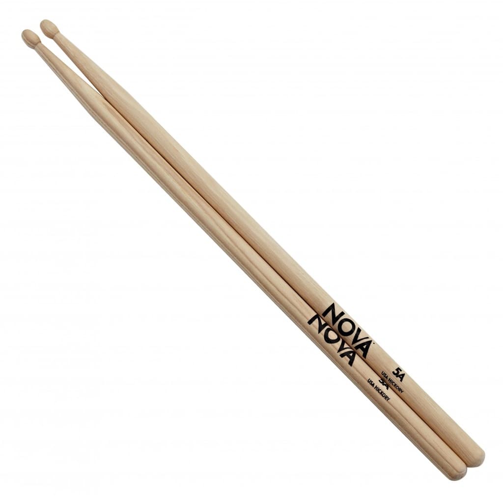 *Vic Firth Nova Series N5A Hickory Wood Tip Drumsticks 5A (Made In USA) - Reco Music Malaysia
