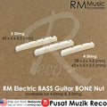 RM GF0608 Electric BASS Guitar BONE Nut Flat Bottom 4 String / 5 String - Reco Music Malaysia 