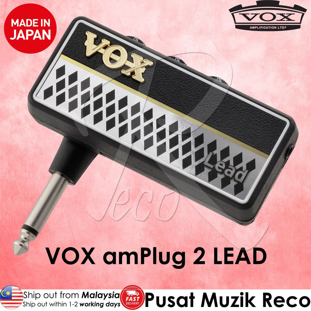 VOX AP2LD amPlug 2 Lead Guitar/Bass Headphone Amplifier - Reco Music Malaysia