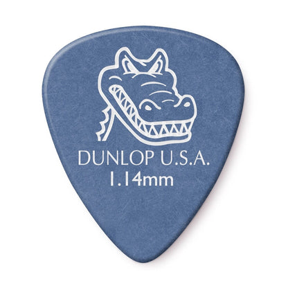 Jim Dunlop 417P1.14 Gator Grip Blue Guitar Pick 1.14mm - Reco Music Malaysia